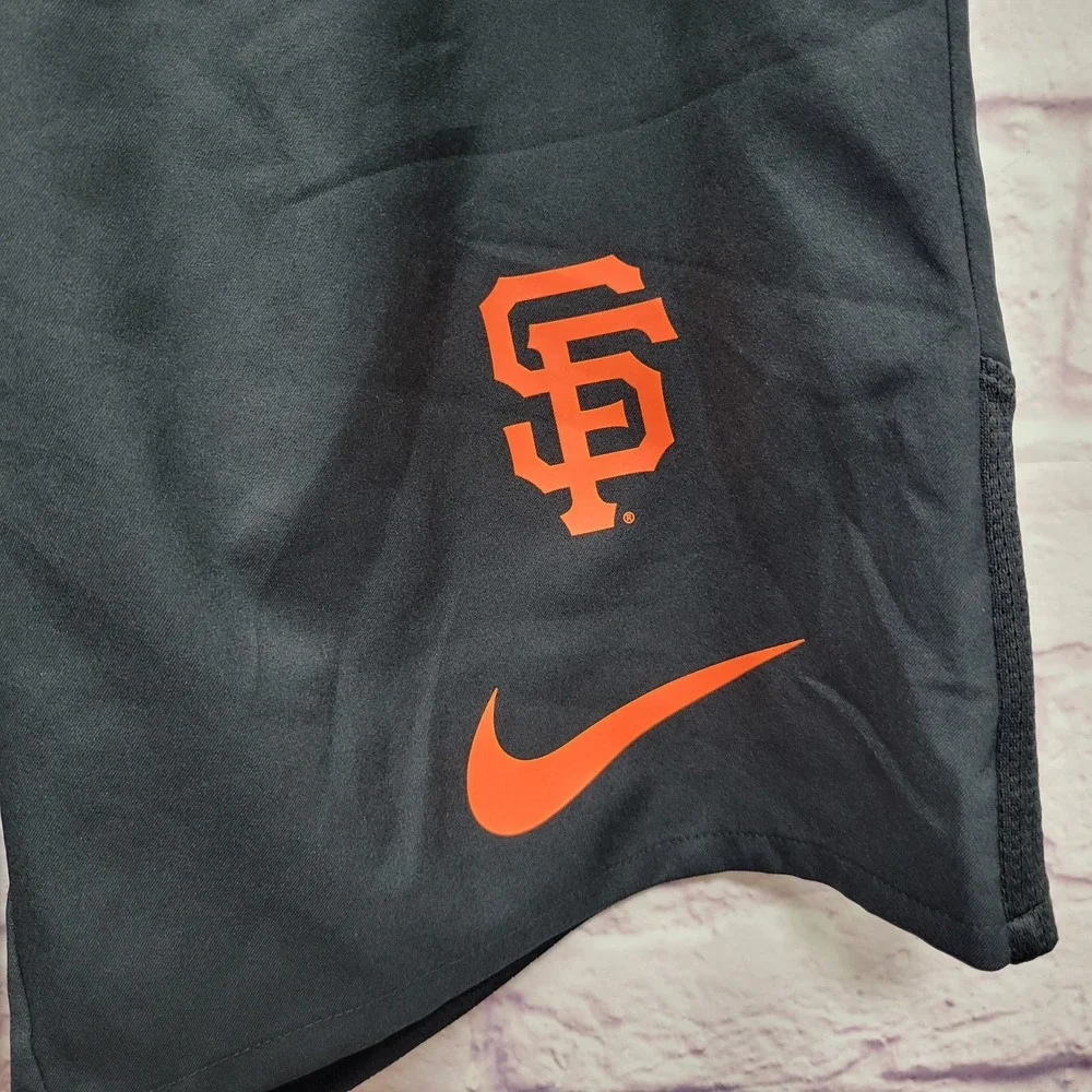 Nike San Francisco Giants Dri-FIT Training Shorts Men L Lightweight MLB Athletic